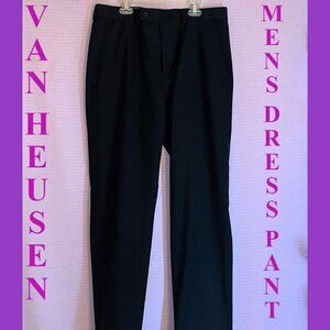 NWOT Van Heusen Basic Black Dress Pant Size 34Wx32L